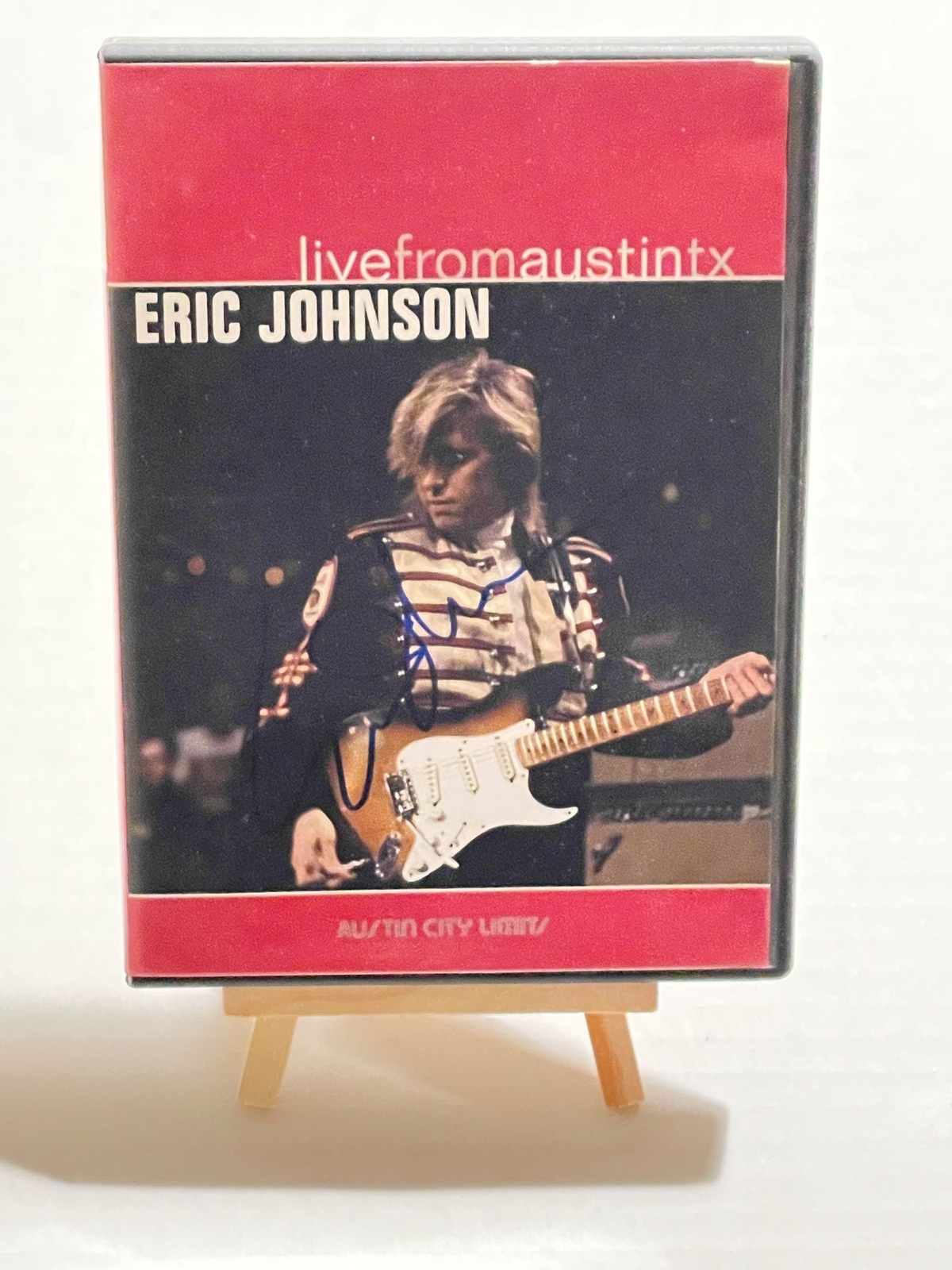 Eric Johnson - Live from Austin Texas DVD. Signed by Eric Johnson