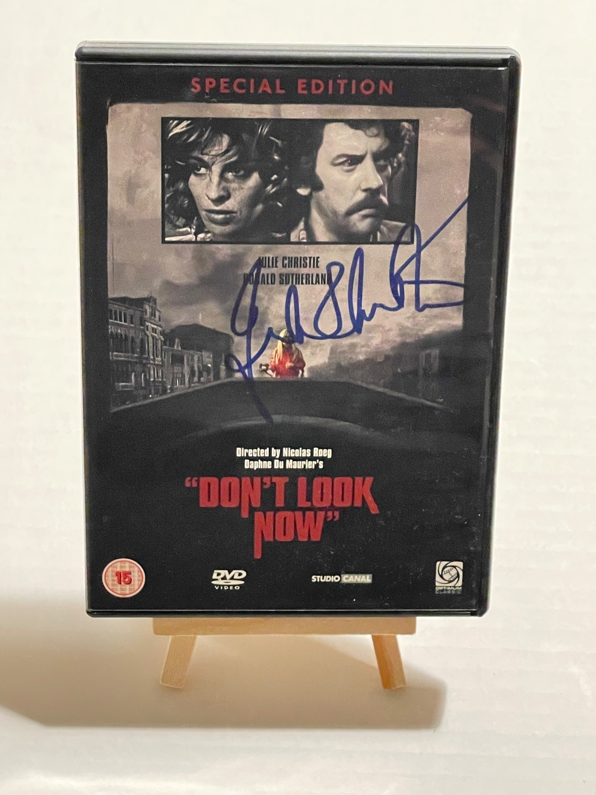 Don’t Look now DVD - Signed by Julie Christie