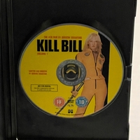 Kill Bill DVD. Personalised to Nigel and signed by David Carradine