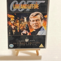 Live and Let Die DVD. Signed by Roger Moore