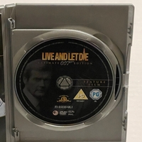 Live and Let Die DVD. Signed by Roger Moore