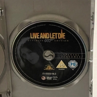 Live and Let Die DVD. Signed by Roger Moore