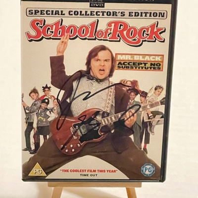 School of Rock DVD - signed by Jack Black