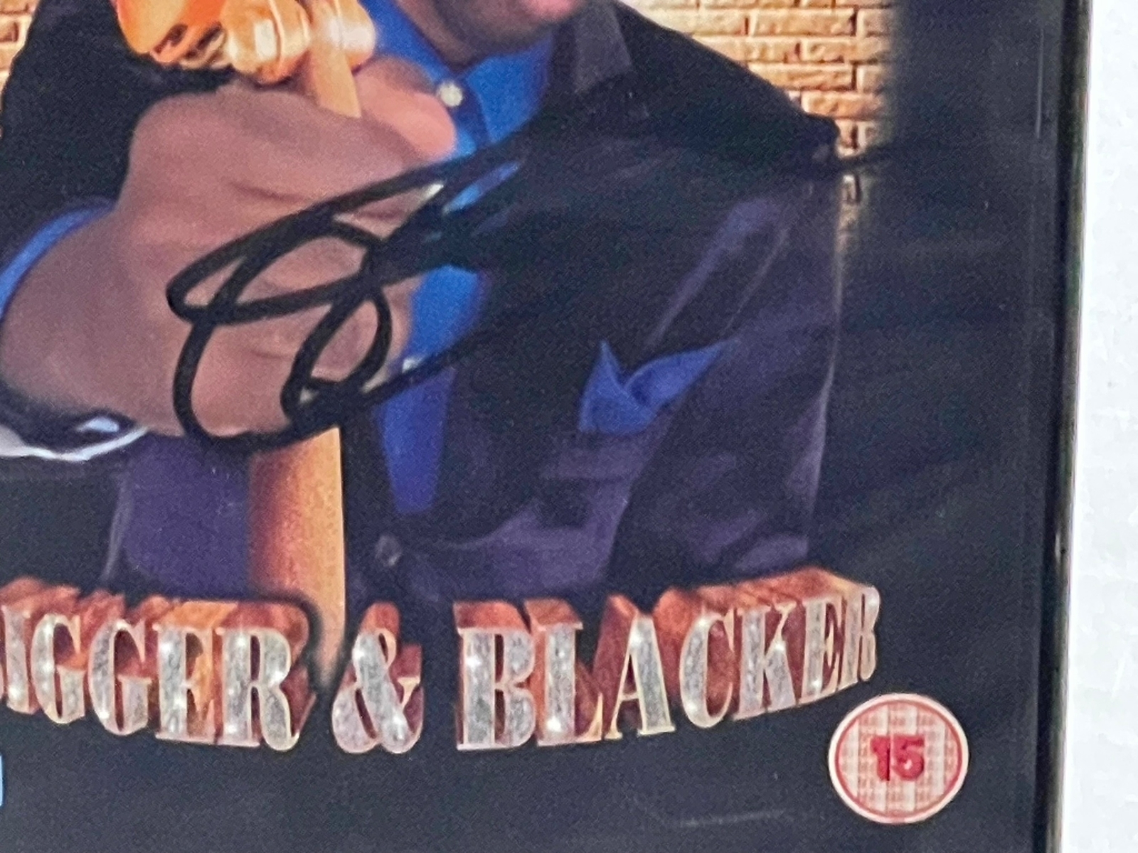 Chris Rock - Bigger & Blacker DVD. Signed by Chris Rock