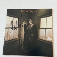 Mick Taylor - Mick Taylor CD. Signed by Mick Taylor