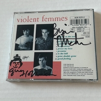 Violent Femmes - Violent Femmes CD. Signed by Brian Ritchie and Guy Hoffman