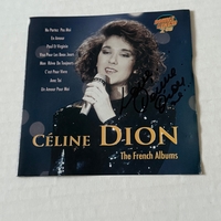 Celine Dion - The French Album CD. Signed by Celine Dion