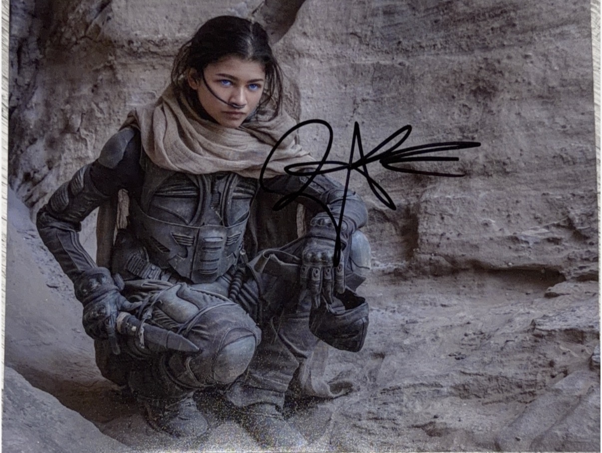 Zendaya signed 8x10 photo