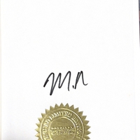 Marco Rubio signed book