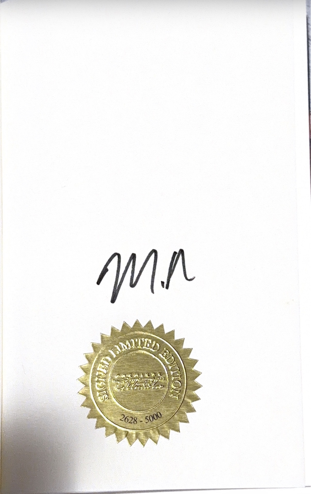 Marco Rubio signed book