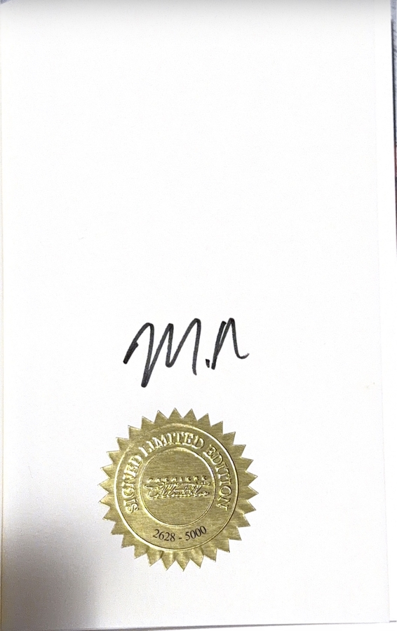 Marco Rubio signed book