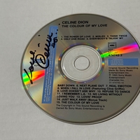Celine Dion - The Colour of My Love Signed CD only. Signed by Celine Dion.