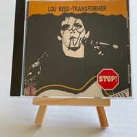 Lou Reed - Transformer CD. Personalised to Nigel and signed by Lou Reed on the front cover. Signed by Lou Reed on rear cover