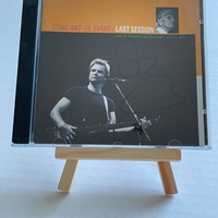 Sting and Gil Evans - Last Session CD. Signed by Sting