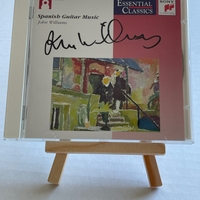 John Williams - Spanish Guitar Music CD. Signed by John Williams