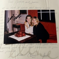 Celine Dion - For Keeps hardback book with keepsakes. Signed by Celine Dion 9 times and Rene Angelil twice