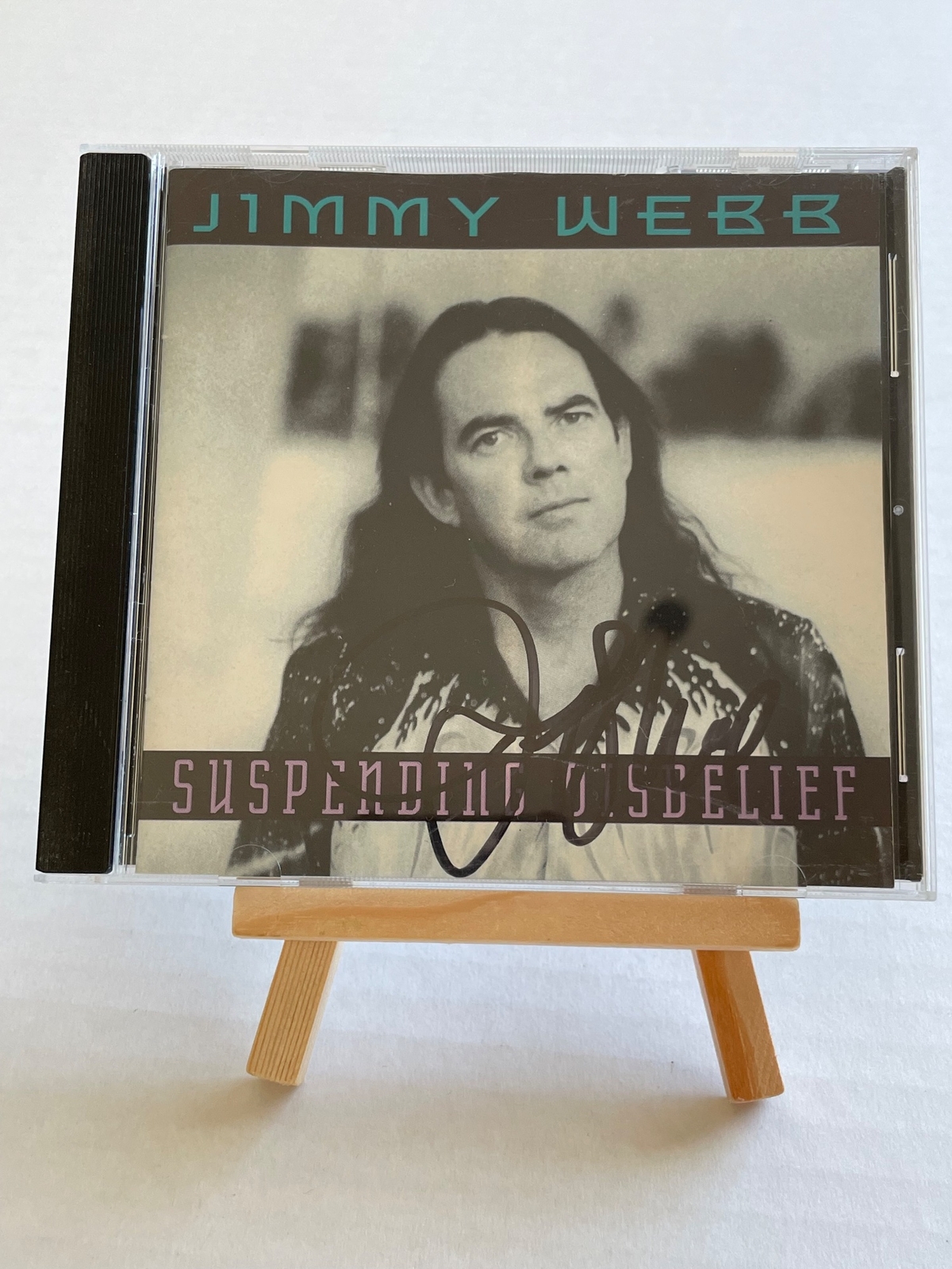 Jimmy Webb - Suspending Disbelief CD. Signed by Jimmy Webb
