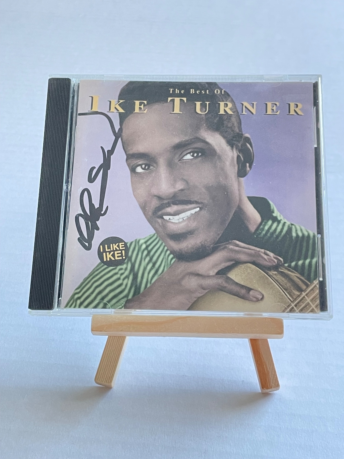 Ike Turner - The Best of Ike Turner CD. Signed by Ike Turner