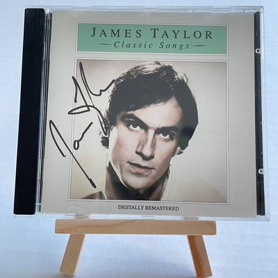 James Taylor - Classic Songs CD. Signed by James Taylor