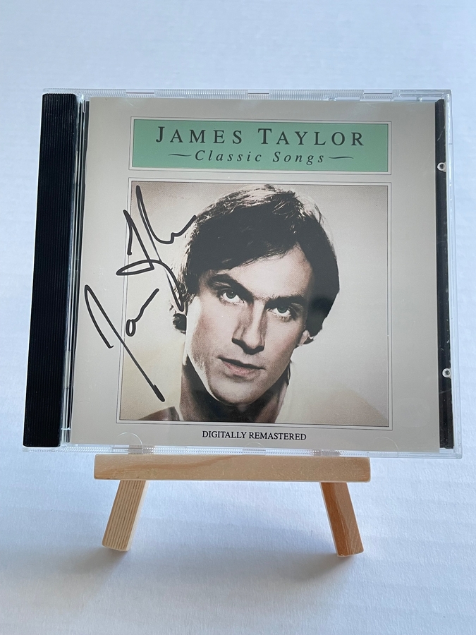 James Taylor - Classic Songs CD. Signed by James Taylor