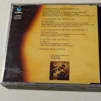 Celine Dion - Think Twice CD. Signed by Celine Dion. Signed booklet damaged.