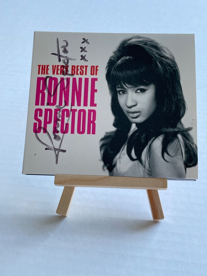 Ronnie Spector - The Very Best of Ronnie Spector CD. Signed by Ronnie Spector