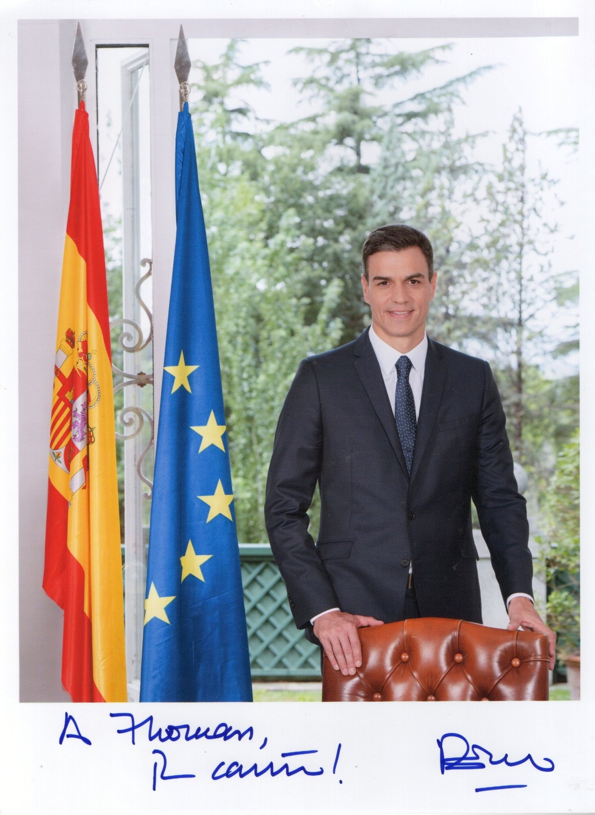 Pedro Sanchez signed item