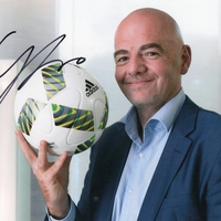 Gianni Infantino signed item