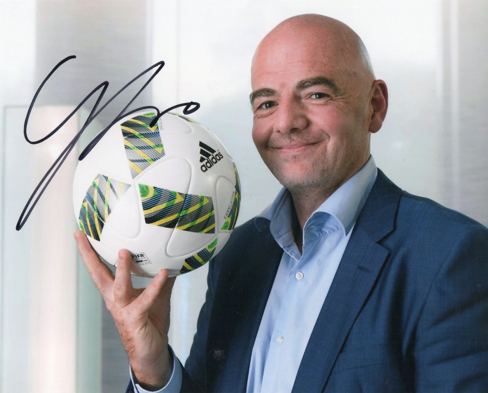 Gianni Infantino signed item