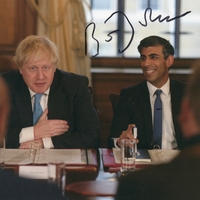 Boris Johnson signed item