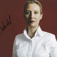 Alice Weidel signed item