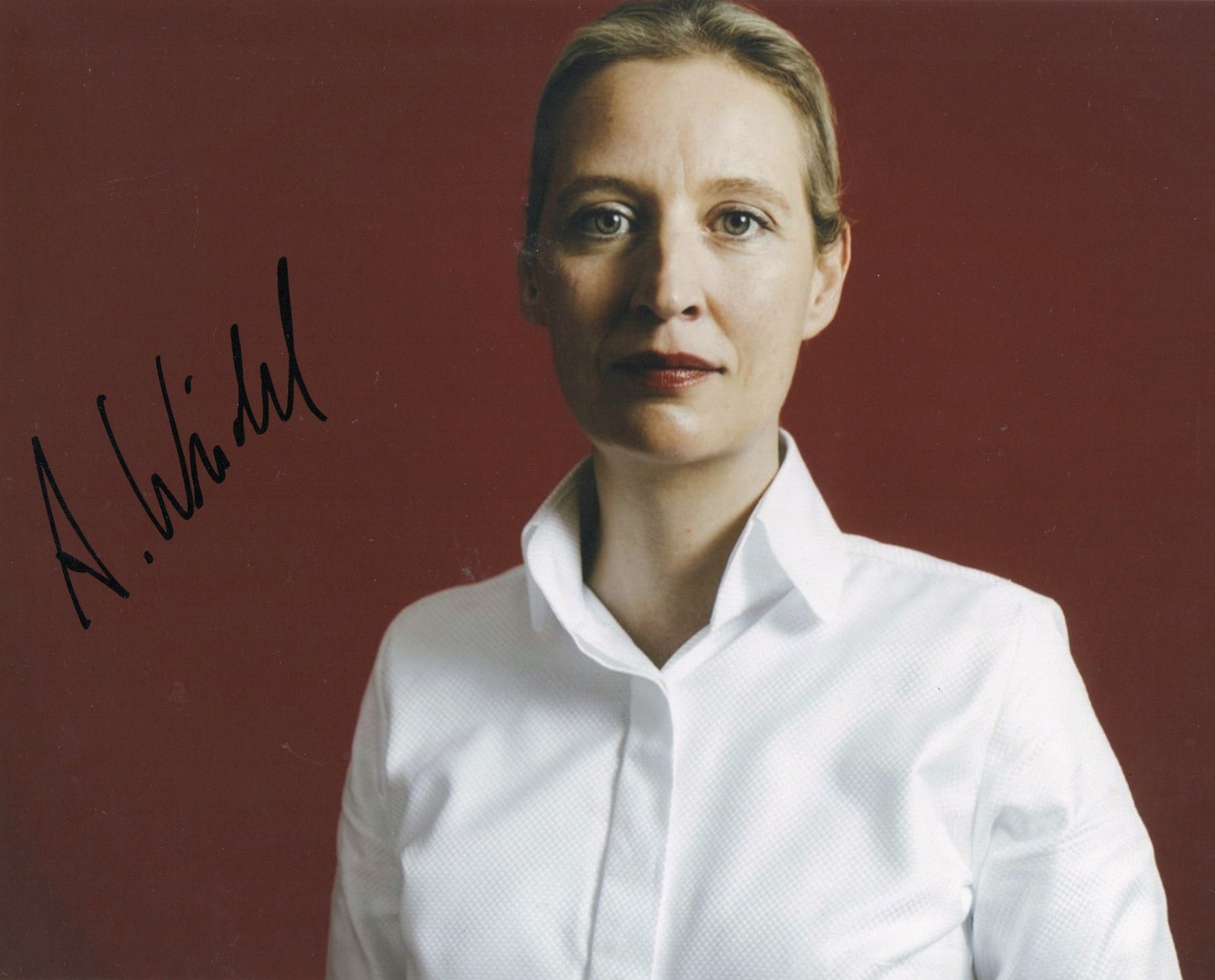 Alice Weidel signed item