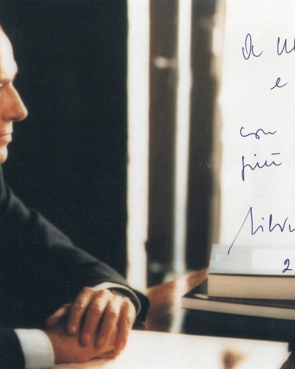 Silvio Berlusconi signed photo (other size)