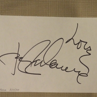 Jack Palance signed item