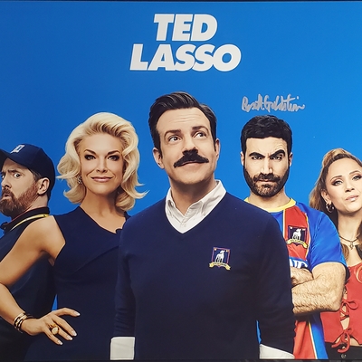 Brett Goldstein Autographed Ted Lasso Mini Poster 1