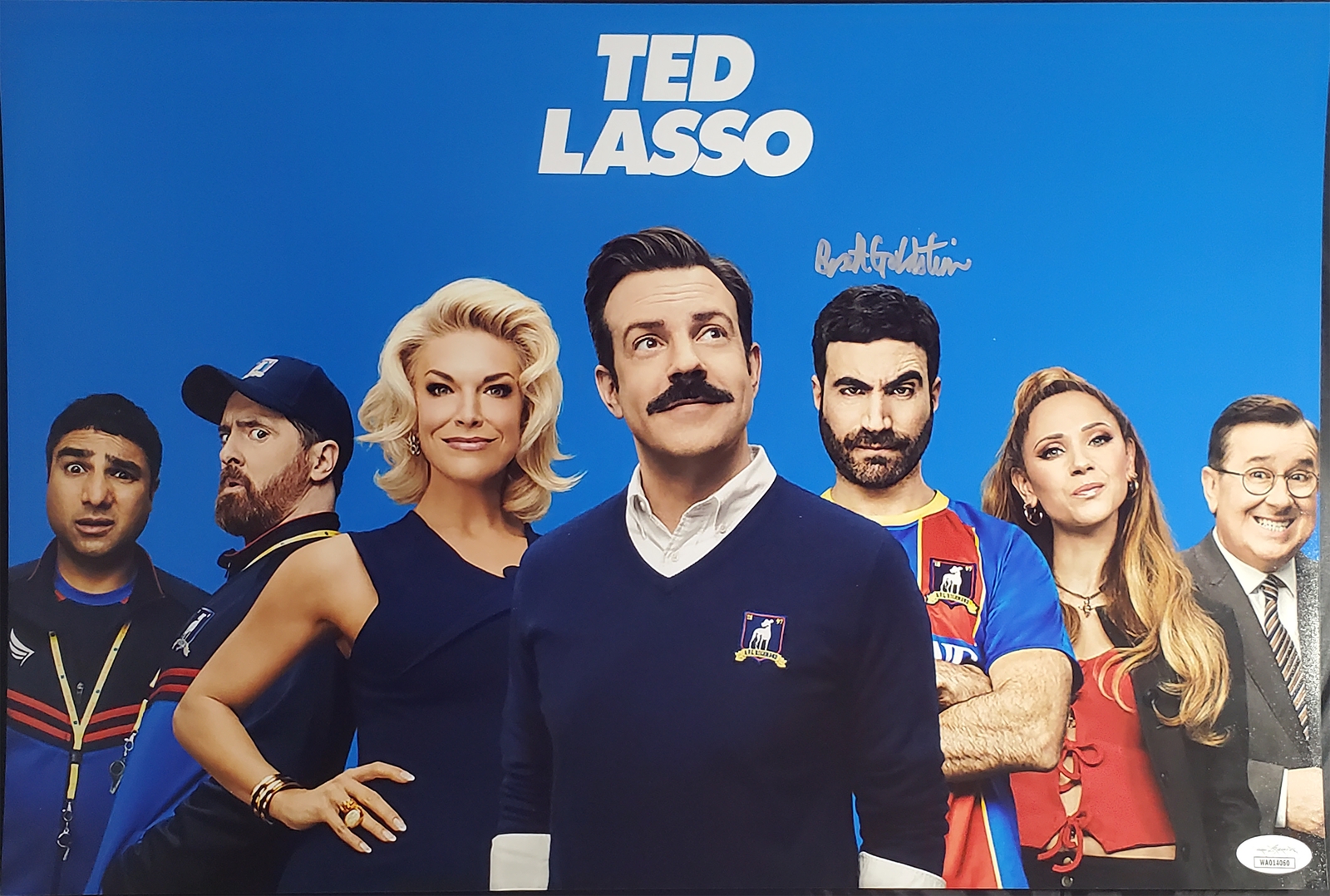 Brett Goldstein Autographed Ted Lasso Mini Poster 1