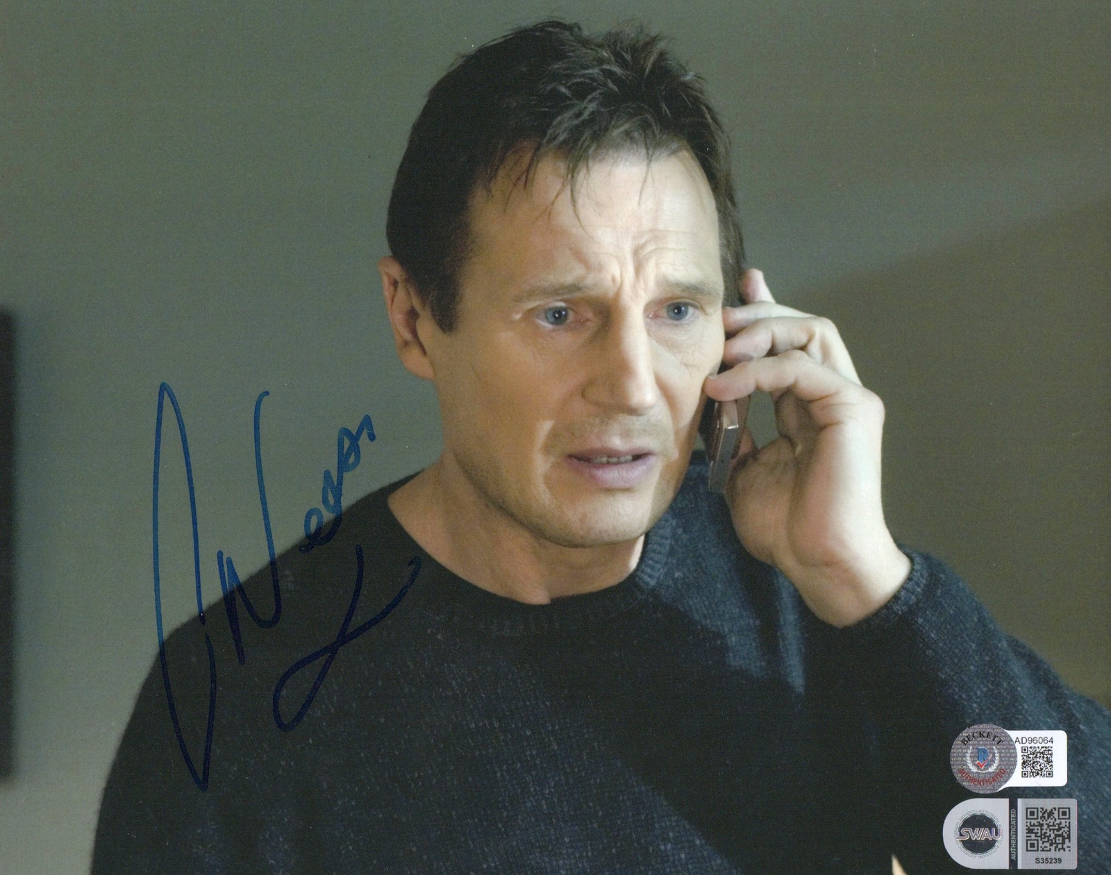 Liam Neeson signed item