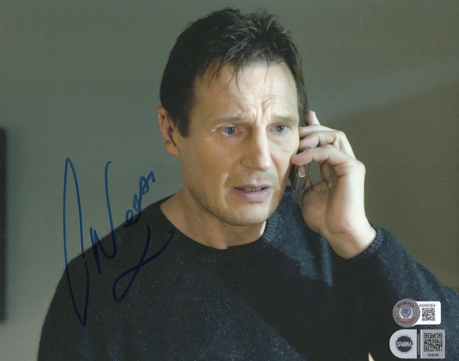 Liam Neeson signed item
