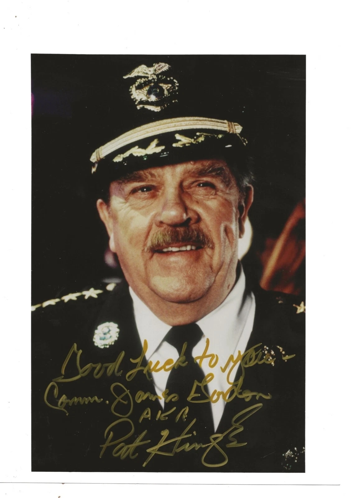 Pat Hingle signed item