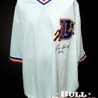 Robert Wuhl Autographed Durham Bulls Jersey