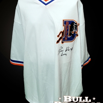 Robert Wuhl Autographed Durham Bulls Jersey
