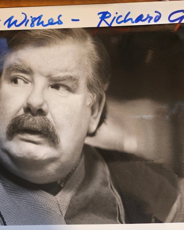 Richard Griffiths signed item