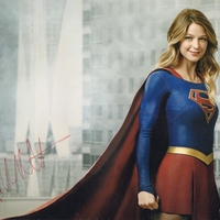 Melissa Benoist signed 11x14 photo