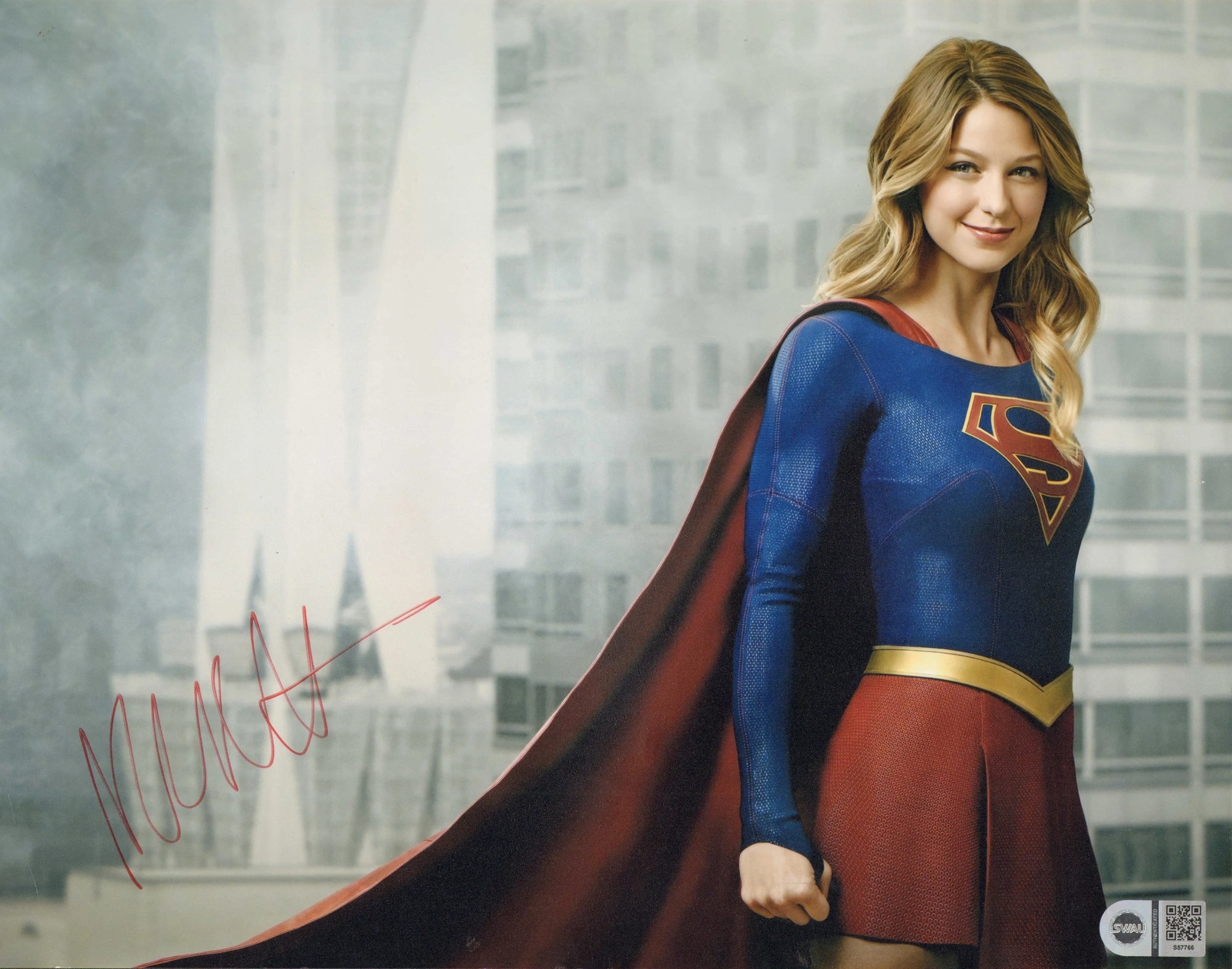 Melissa Benoist signed 11x14 photo