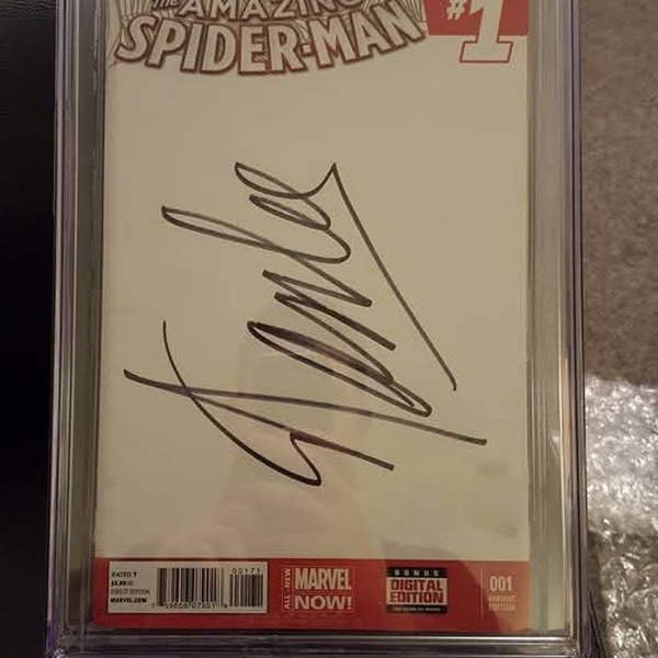 Stan Lee signed comic