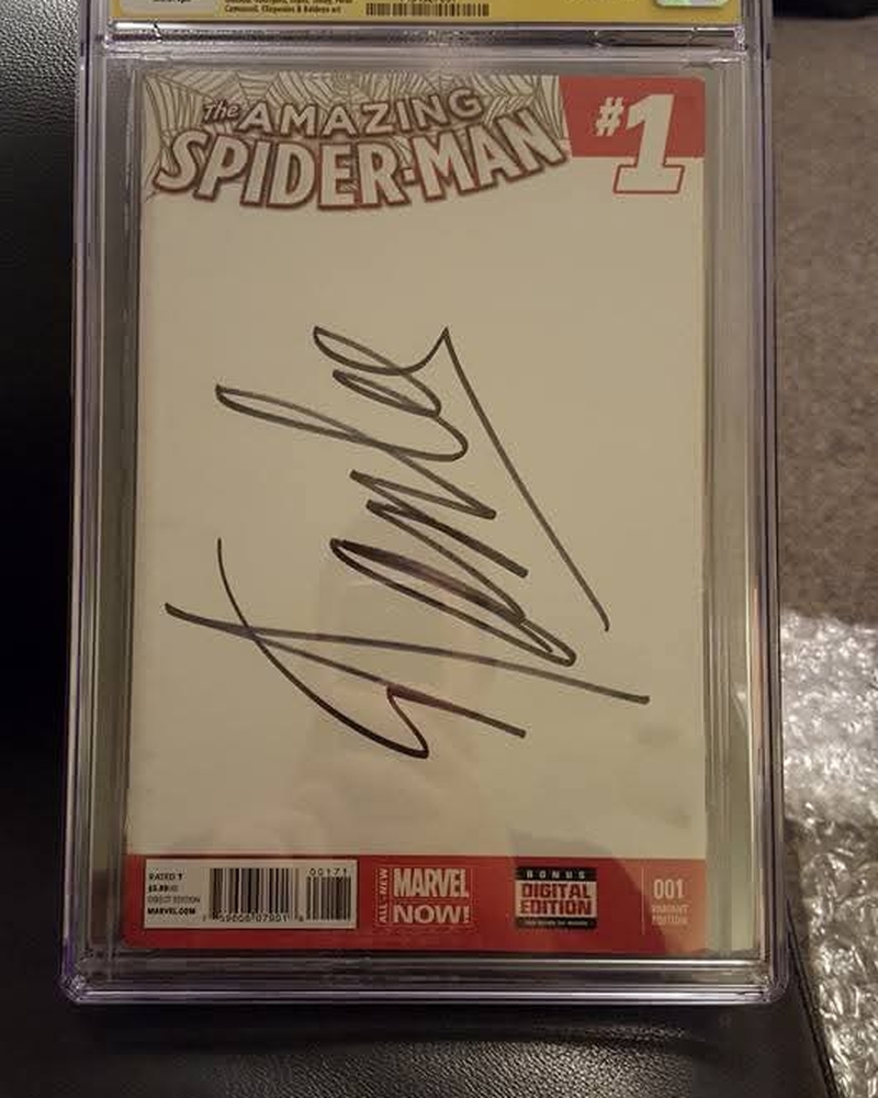 Stan Lee signed comic