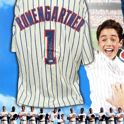 Thomas Ian Nicholas Autographed Chicago Cubs Rookie of the Year Home Jersey