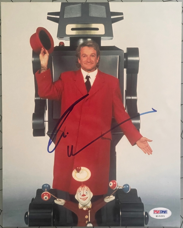 Robin Williams signed item