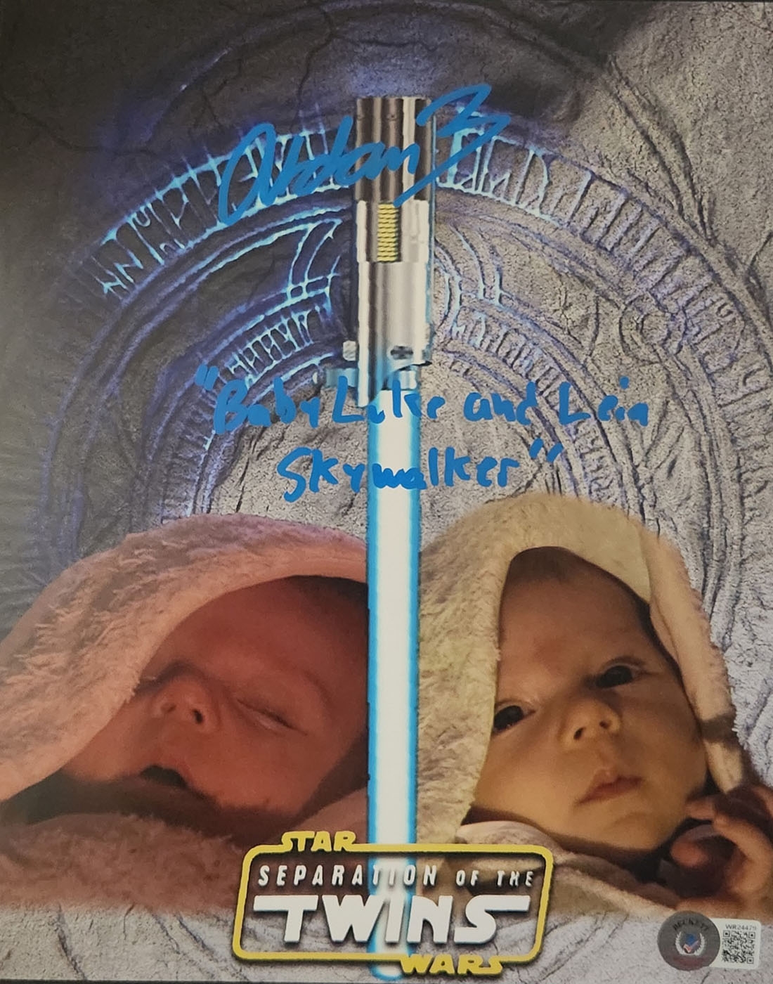 Aidan Barton Autographed Star Wars Photo 9
