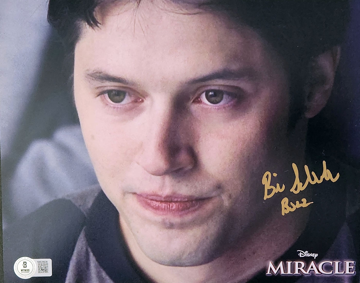 Billy Schneider Autographed Miracle Photo 1